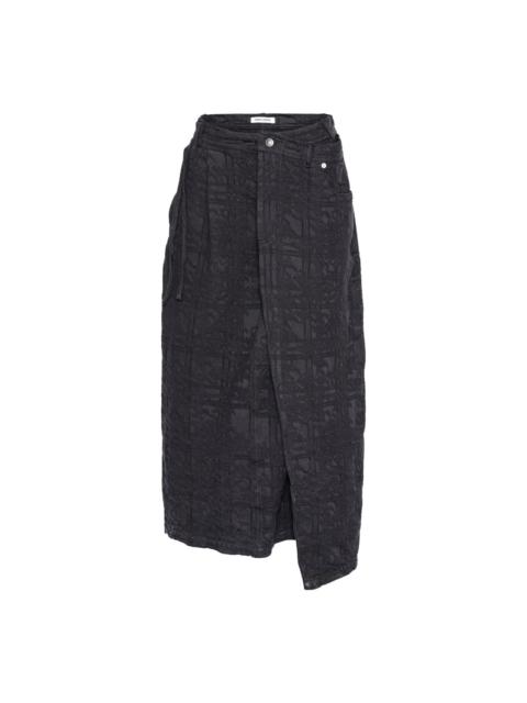 HENRIK VIBSKOV FLY SKIRT - BLACK