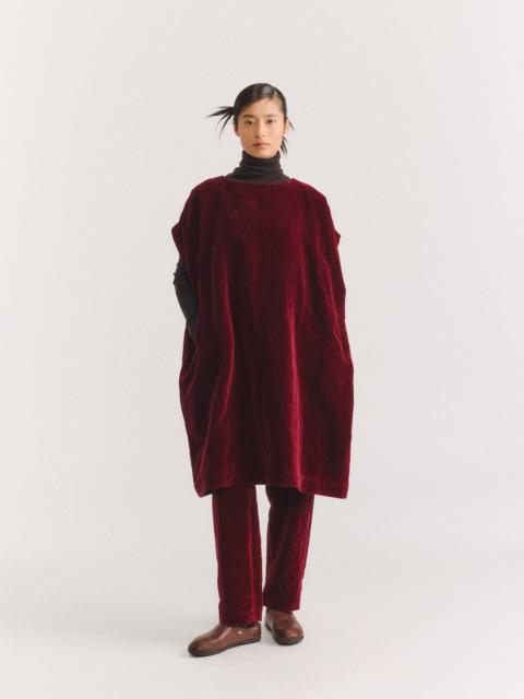 CASEY/CASEY FRANCESCA TUNIC - MID VELVET - PRUNE