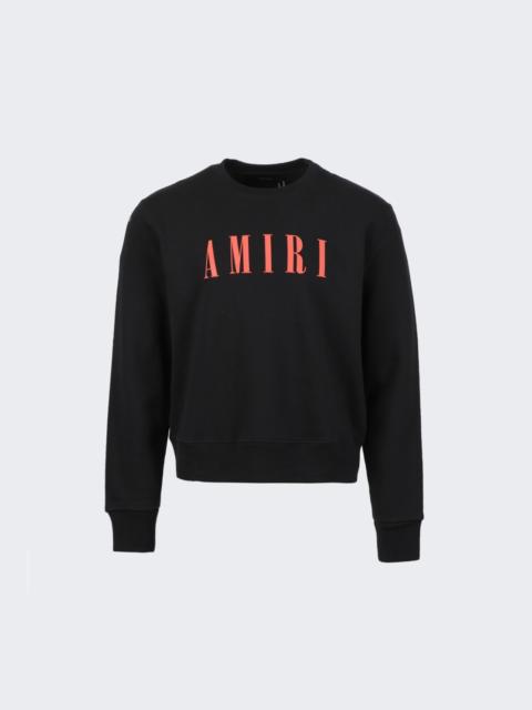 AMIRI Core Logo Crewneck Sweatshirt Black And Red