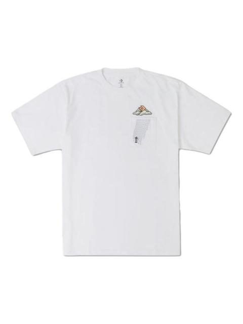 Converse Converse Novelty Cloud Pocket Tee 'White' 10025038-102