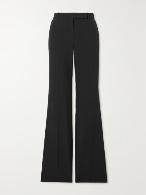 Alexander McQueen Crepe Bootcut Pants