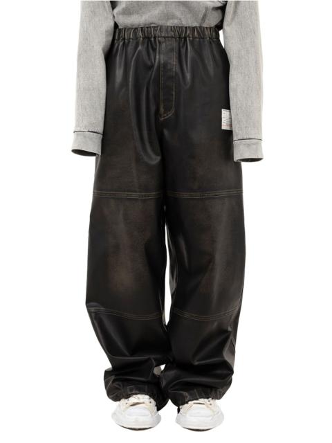 Maison MIHARAYASUHIRO Coated Wide Pants