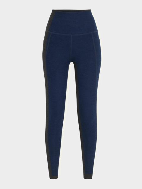 BEYOND YOGA Out Of Pocket Space Dye High-Waist Mid Leggings