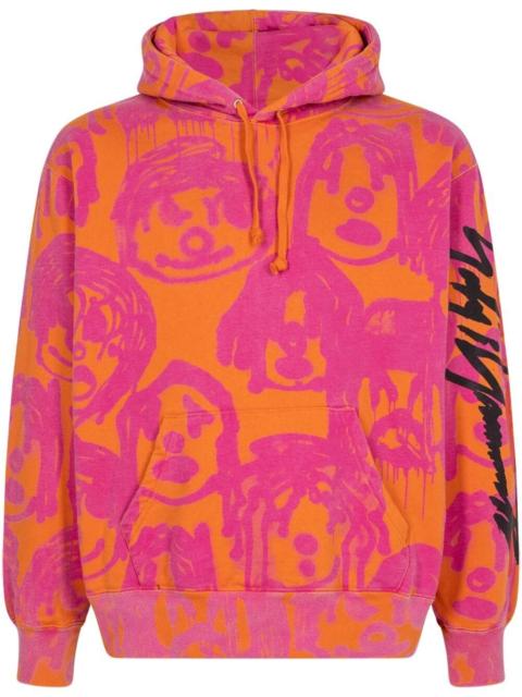 Supreme x Yohji Yamamoto graphic-print hoodie