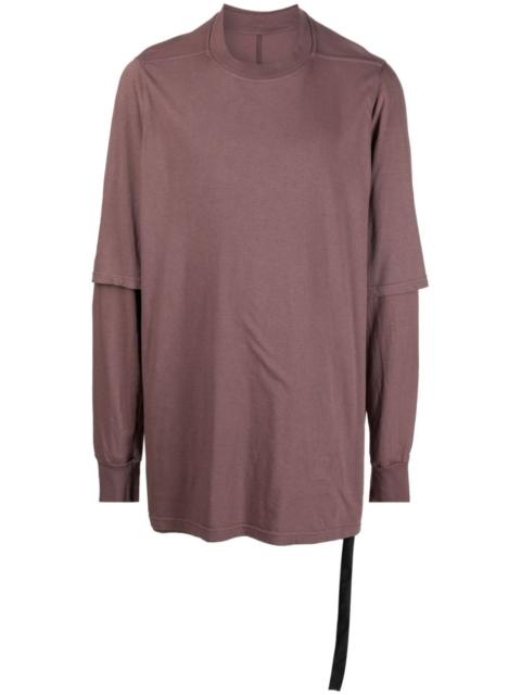 Rick Owens DRKSHDW layered crew-neck T-shirt