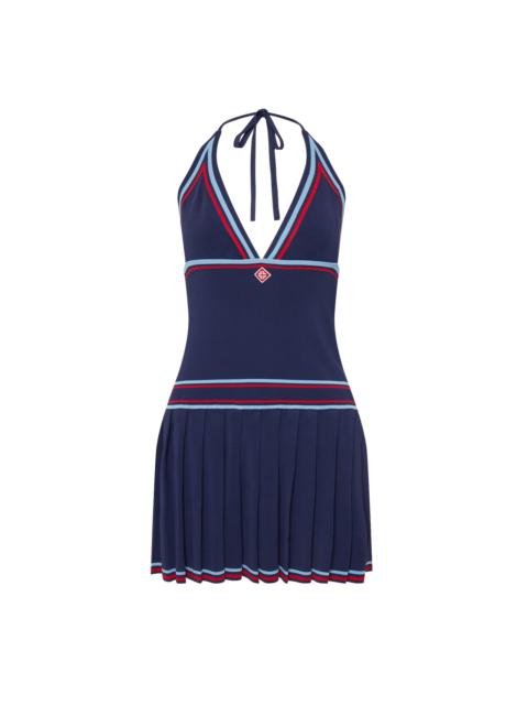 CASABLANCA Pleated Halter Dress | Casablanca Paris