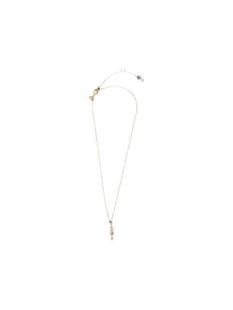 kate spade crystal-embellished pendant necklace