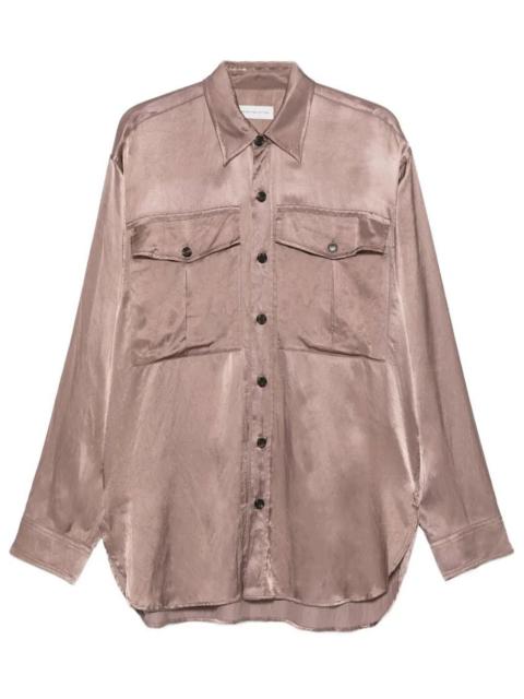 Dries Van Noten CALENDO SHIRT WITH APPLIED POCKETS