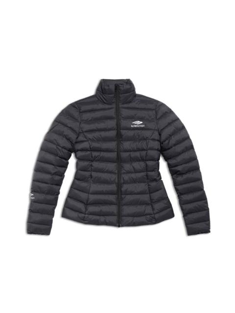 BALENCIAGA Men's Skiwear - 3b Sports Icon Ski Fitted Puffer in Black