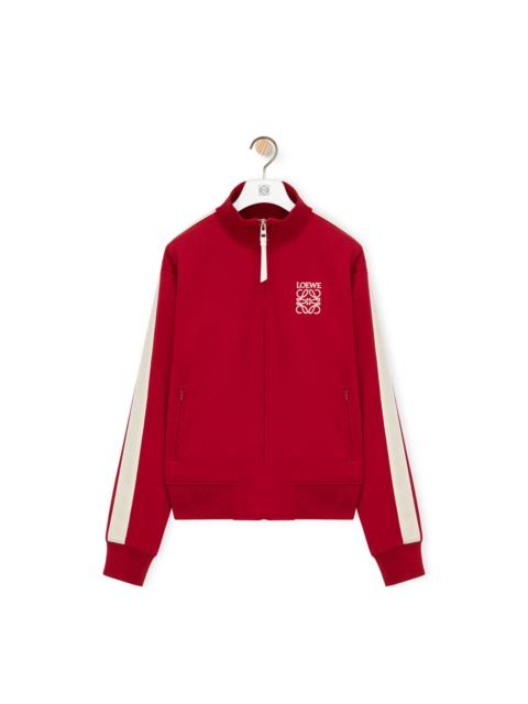 Tracksuit jacket in technical jersey