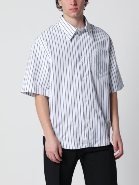 AMI Paris White striped Ami de Coeur shirt