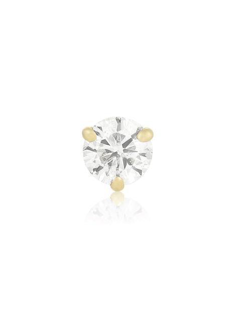 STONE AND STRAND Medium Diamond Stud