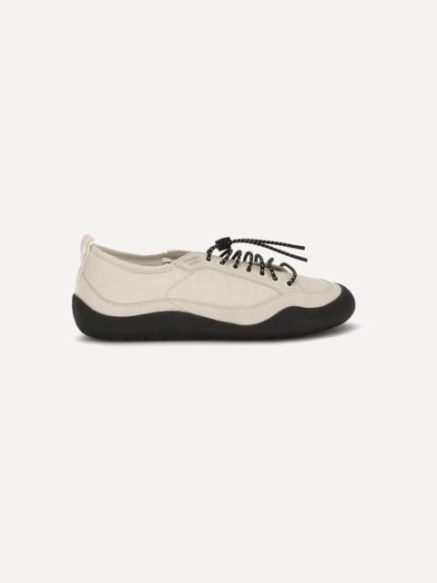 Prada Leather and fabric Sneakers