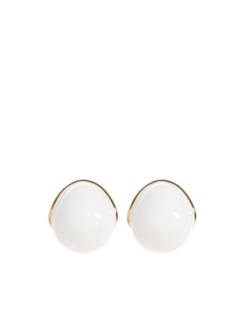 JACQUEMUS Raisin oval earrings