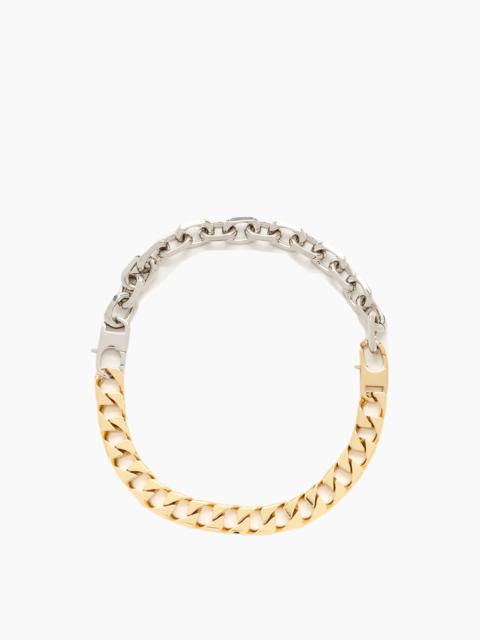 Plan C Double Chain Necklace in Multi