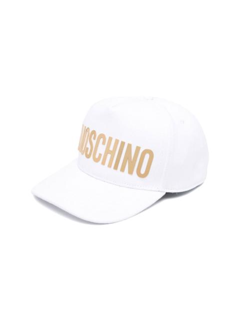Moschino logo-print baseball cap
