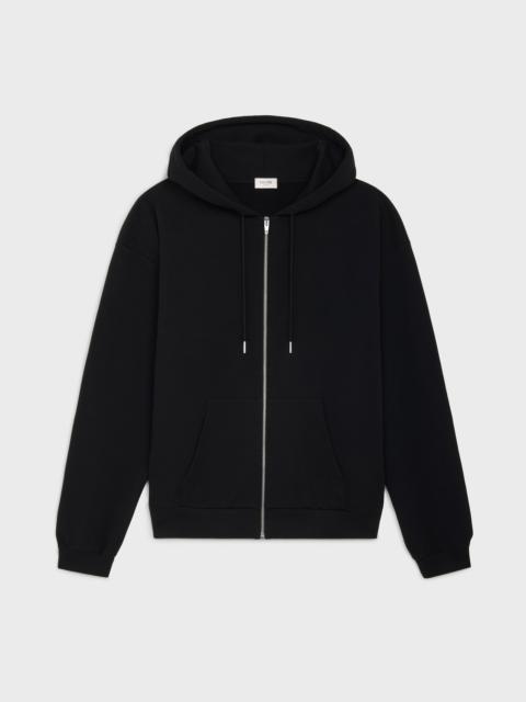 CELINE celine loose hoodie in COTTON FLEECE
