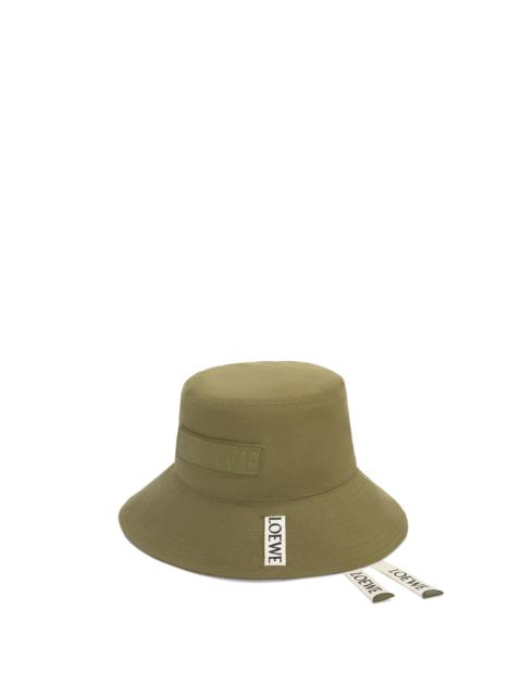 Loewe Fisherman hat in canvas