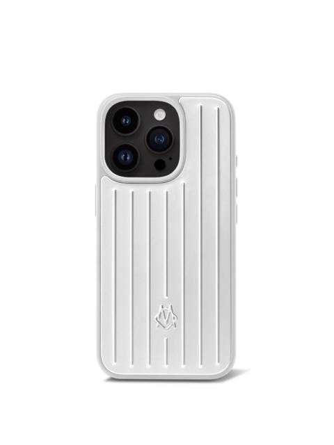 RIMOWA Tech Accessories - Aluminum Silver Case for iPhone 16 Pro