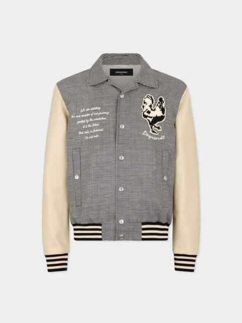 DSQUARED2 PIED DE POULE BOMBER