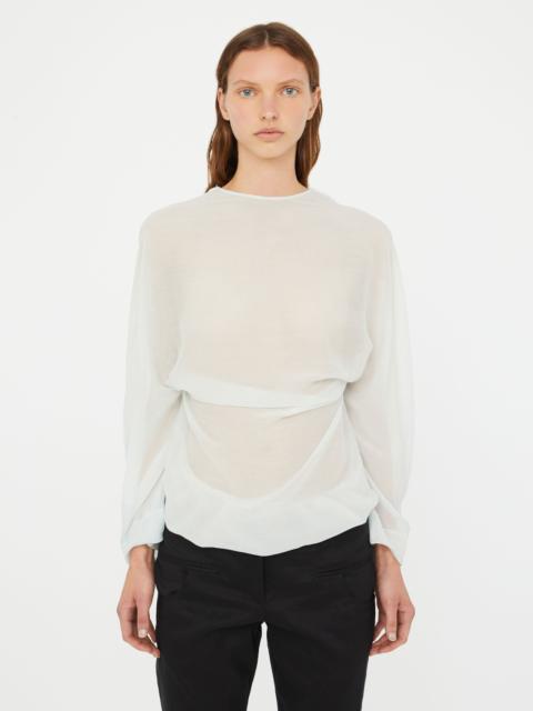 CHRISTOPHER ESBER Latticed Lace Shrug Top