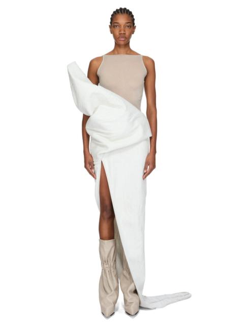 Rick Owens TEMPLE DRAPED SKIRT