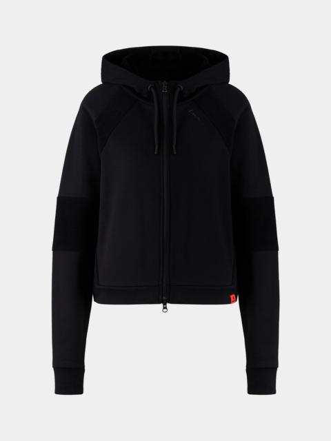 BOGNER Jaden Sweatshirt jacket in Black
