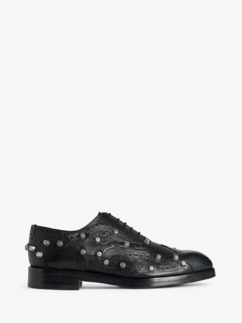 BALENCIAGA Women's Balenciaga | J.m. Weston Derby Brogue in Black