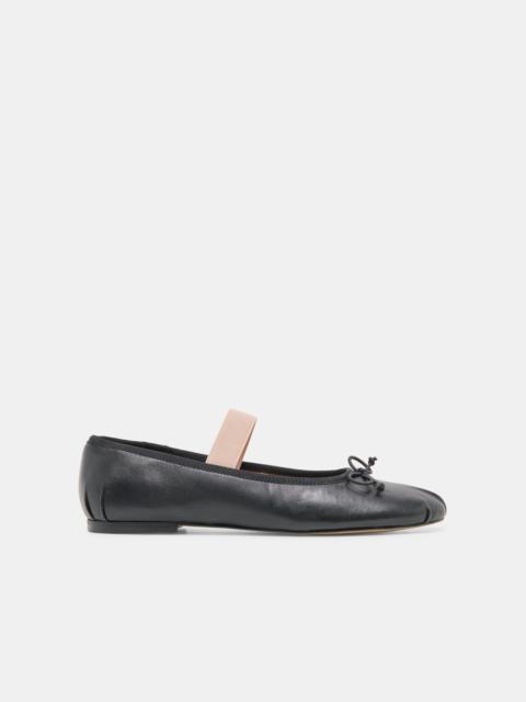dolce vita MAYVIS BALLET FLATS BLACK LEATHER