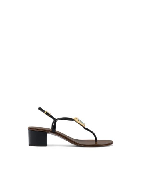 Giuseppe Zanotti Patrice geometric crystal sandals