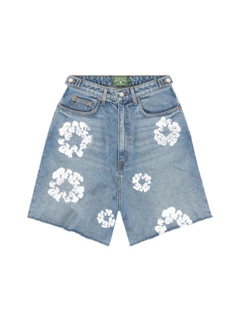 DENIM TEARS Denim Tears x Levi's Cotton Wreath Jean Short Light Wash
