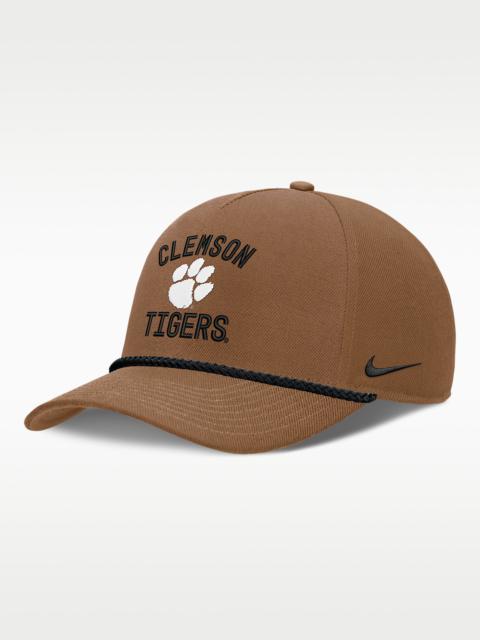 Nike Clemson Military Appreciation Rise Men's Nike Dri-FIT College A-Frame Adjustable Hat