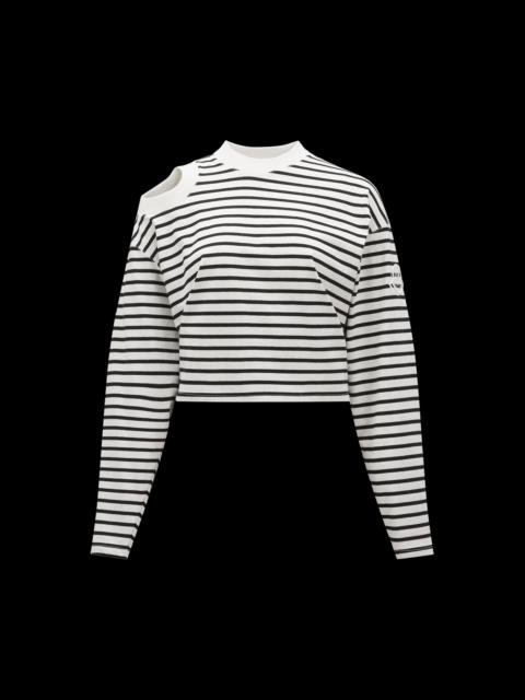 Moncler Striped Long Sleeve T-Shirt
