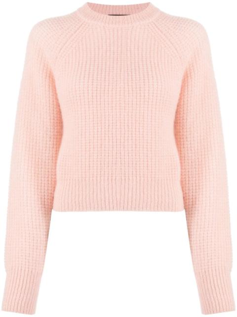 FABIANA FILIPPI mohair-blend crewneck jumper