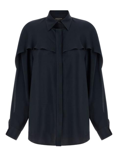 FABIANA FILIPPI polo collar long-sleeve shirt