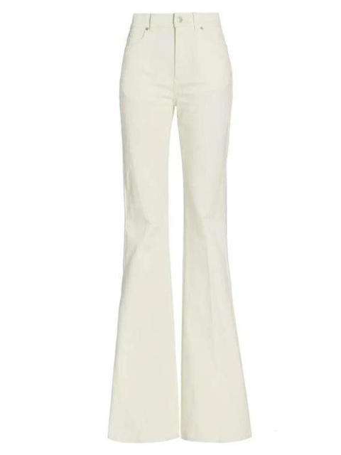 Alexander McQueen High Waisted Denim Trouser