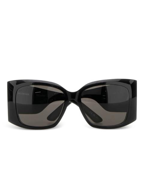 BALENCIAGA Balenciaga Women Black Acetate Signature Square