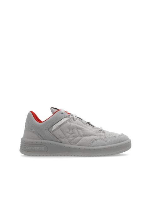 Converse stitched pattern lace-up sneakers