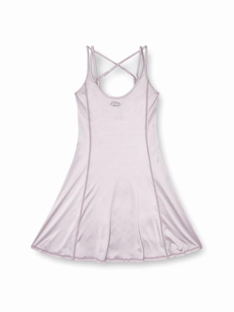 Diesel FLUID MINI DRESS WITH DOUBLE STRAPS