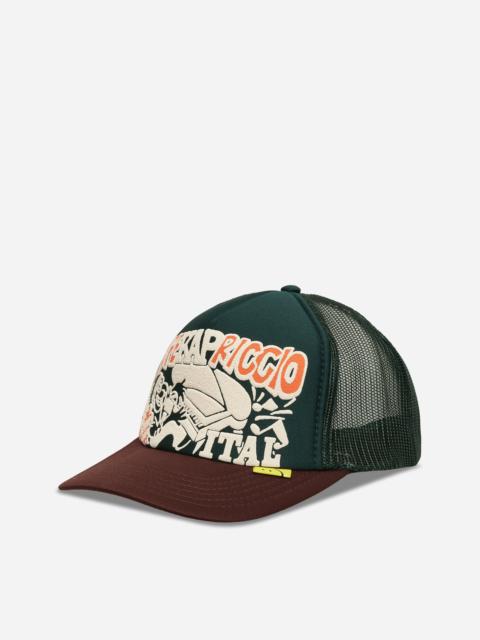 Kapital Life Kapriccio Track Cap Green / Brown