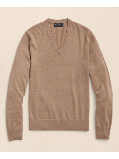 Brooks Brothers Ultimate Merino Wool V-Neck Sweater