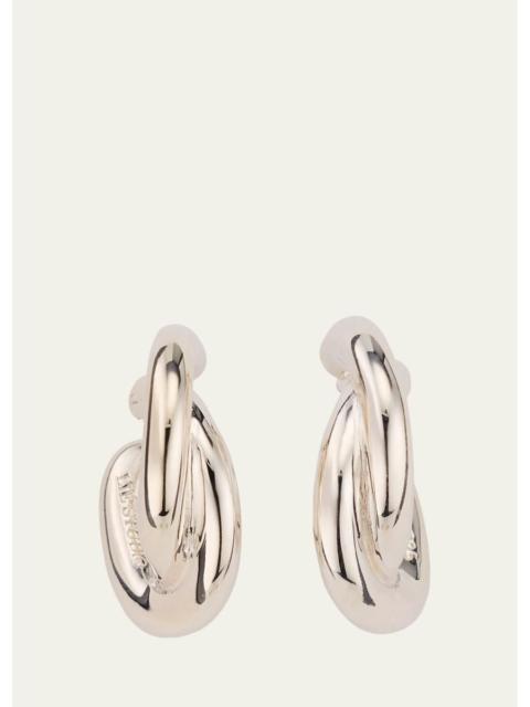 LIÉ STUDIO The Diana 18K Gold Plated Statement Earrings