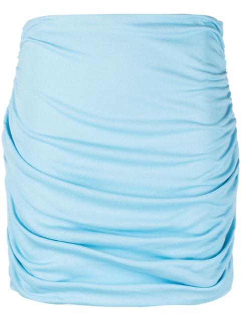 TORY BURCH ruched high-waist skirt
