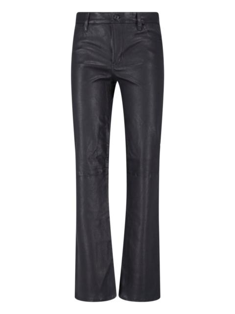 FRAME LEATHER TROUSERS "RODEO"