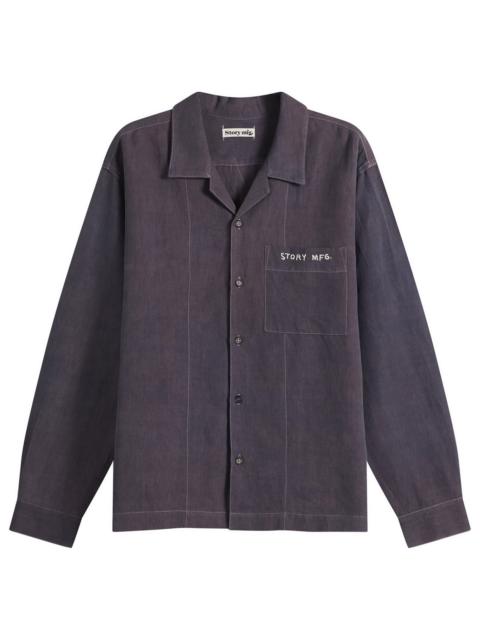 Story mfg. Story mfg. Hand Applique Greetings Long Sleeve Shirt