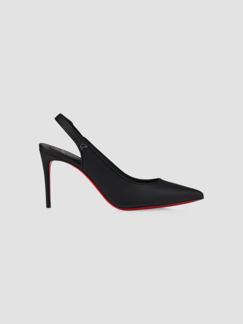 Christian Louboutin Women's Sporty Kate 85MM Leather Slingback Pumps - Black