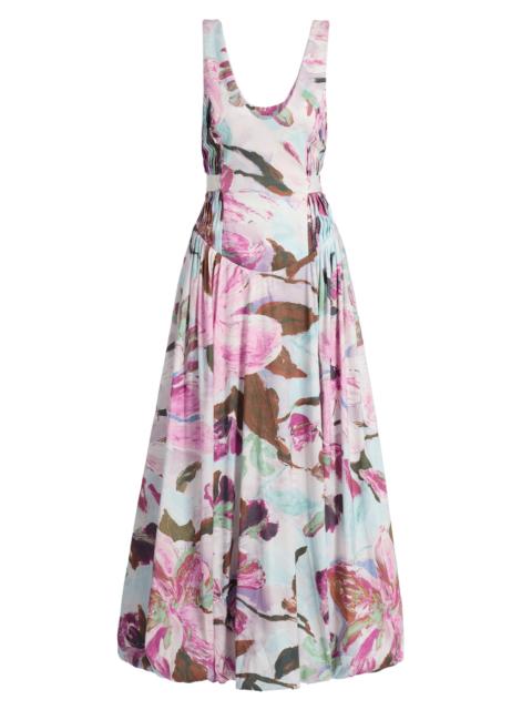 Acler Women's Flosh Floral Pintucked Maxi Dress - Wild Wisteria