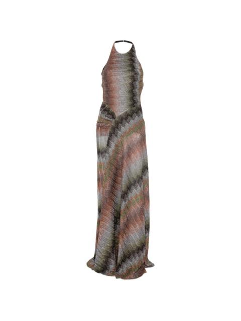 Missoni halter patterned maxi dress