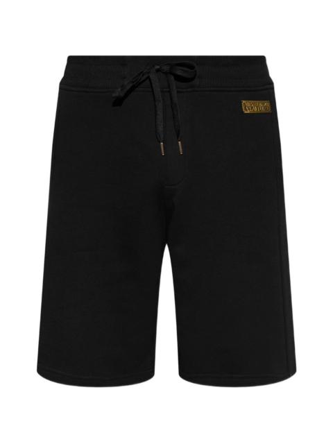 VERSACE JEANS COUTURE logo drawstring shorts