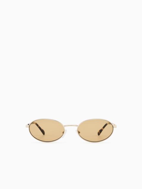 EMPORIO ARMANI UNISEX OVAL SUNGLASSES